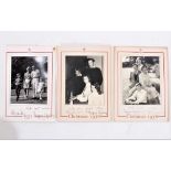 H.R.H.Princess Alexandra and The Hon.Angus Ogilvy - three signed Christmas cards 1971,1976 & 1978 (3
