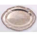 Fine quality Victorian silver serving dish