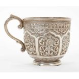 Late 19th century Kutch Indian silver cup