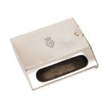 H.R.H. Prince Henry Duke of Gloucester, 1920s-30s Indian silver presentation match box holder with e