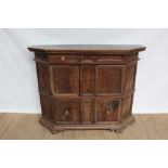 17th / 18th century Continental chestnut cabinet