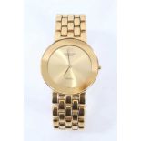 Raymond Weil Othello gold plated wristwatch