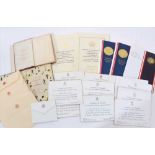 Lot Royal ephemera including Orders of Service, invitations , Royal thank you letters and presentati