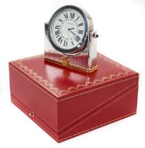 H.R.H.Prince Charles The Prince of Wales presentation clock by Cartier