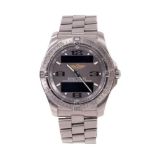 Gentleman's Breitling Chronometre Aerospace Avantage Titanium wristwatch, reference E79362, serial n