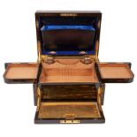 Fine quality Victorian coromandel vanity box