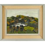 *Gwilym Pritchard (1931-2015) oil on canvas - From Llangoed, signed and dated ‘60