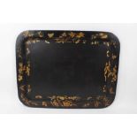 Regency papier mache tray