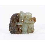 Chinese jade figural pendant