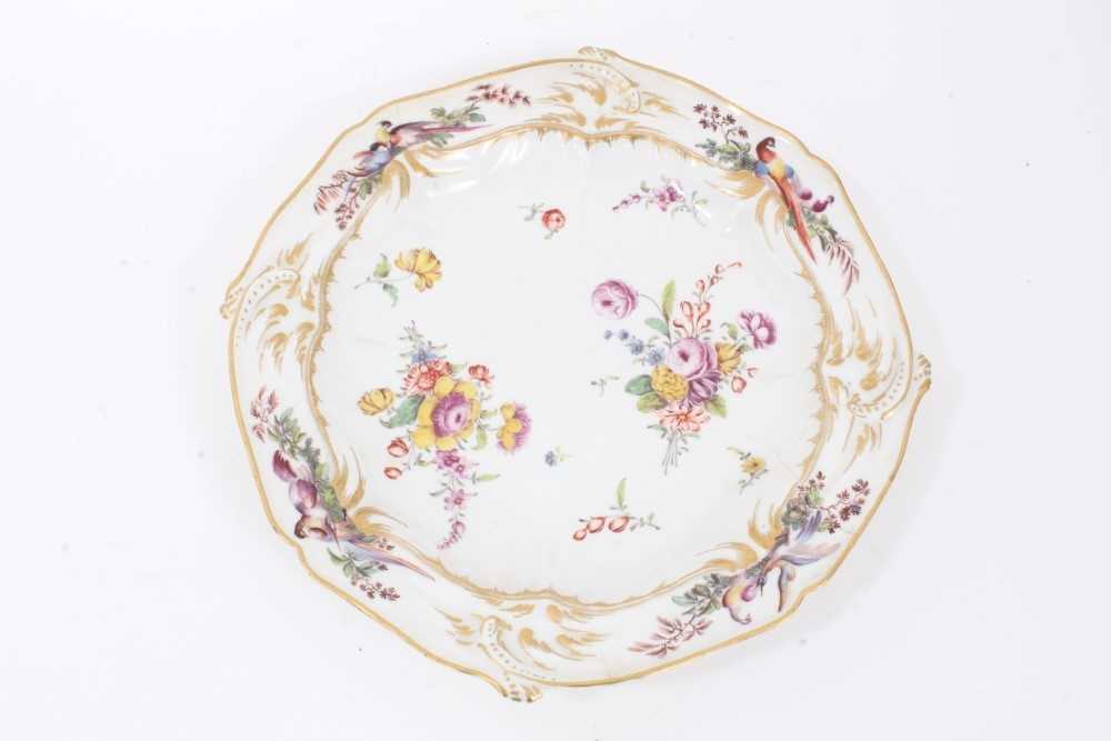18th century Chelsea Derby porcelain plate