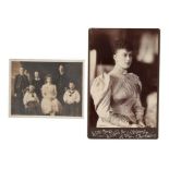 H.R.H. Mary Princess of Wales (later H.M. Queen Mary) signed photograph of the Royal children inscri