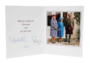 H.M.Queen Elizabeth II and H.R.H. The Duke of Edinburgh