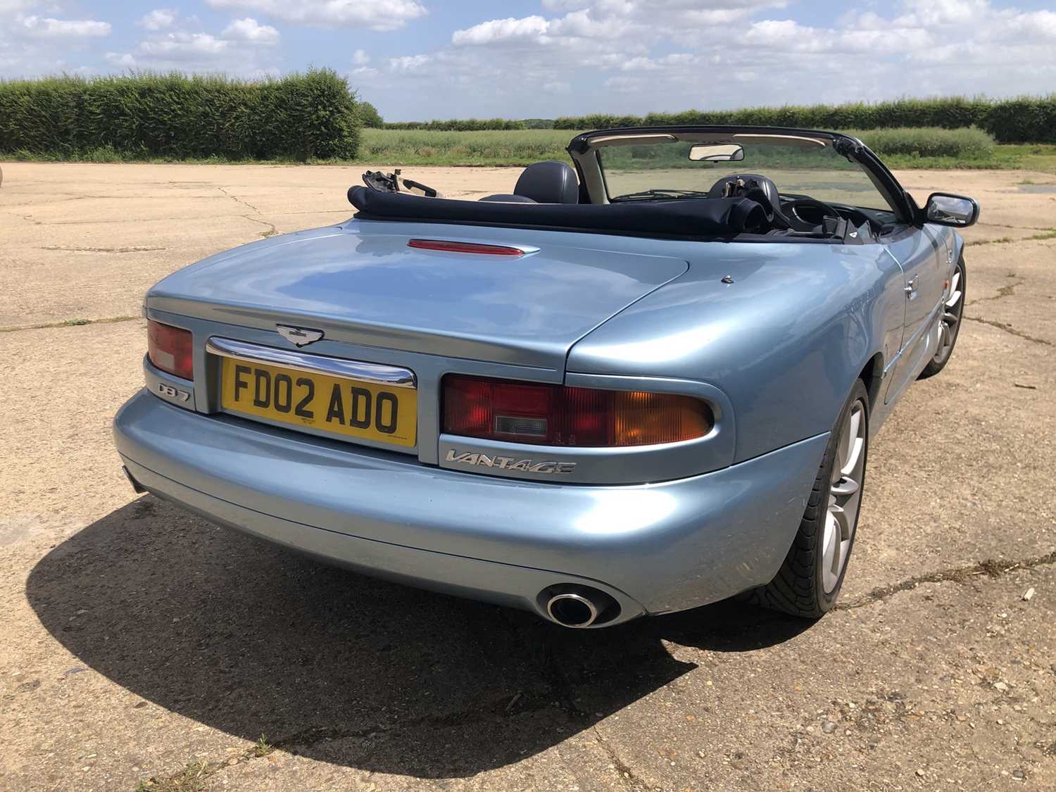 2002 Aston Martin DB7, 6.0 Litre V12 Volante, Automatic, Reg. No. FD02 ADO - Image 4 of 25