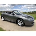2004 MG TF 135, Convertible, 1.8 Litre, 5 speed manual, Reg. No. BJ04 EKB, finished in X Power Grey