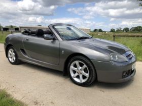 2004 MG TF 135, Convertible, 1.8 Litre, 5 speed manual, Reg. No. BJ04 EKB, finished in X Power Grey