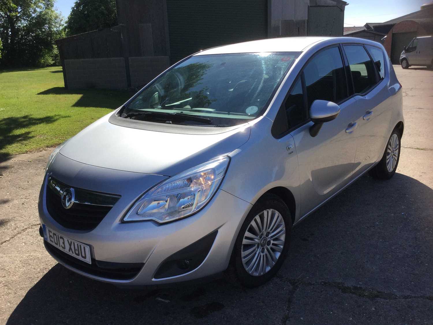 2013 Vauxhall Meriva 1.4i 16v Energy 5dr, manual, Reg. No. EO13 XUU, finished in silver. - Image 3 of 16