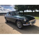 1978 MGB GT, 1.8 petrol, manual, Reg. No. ARY 770T, finished in metallic green with charcoal cloth i