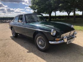 1978 MGB GT, 1.8 petrol, manual, Reg. No. ARY 770T, finished in metallic green with charcoal cloth i