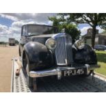 1951 Triumph Renown Saloon, 2088cc straight four petrol, 3 speed manual, Reg. No. PPJ 45, finished i