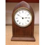Edwardian arched mantel clock