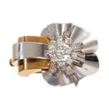 Art Deco diamond clip