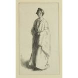 *Gerald Spencer Pryse (1882-1956), lithograph - The Kimono, titled verso, 49 x 27cm, glazed frame, t