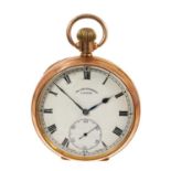 9ct gold pocket watch