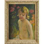 *Gerald Spencer Pryse (1882-1956) oil on canvas - Young child, 40 x 32cm, framed