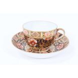 Regency Spode Imari pattern teacup and saucer, circa 1815