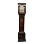 Benjamin Turner, London: 18th century and later ebonised longcase clock