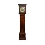 Thomas Stones, London, Good late 17th Century mulberry cased longcase clock