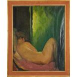 *Gerald Spencer Pryse (1882-1956) oil on canvas - Nude study, 80 x 63cm, framed