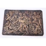 19th century bronze erotic panel