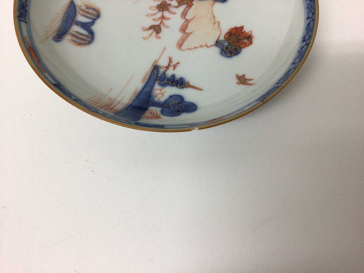 18th century Chinese Imari style tea bowl and saucer, together with an 18th century Chinese cargo-st - Image 6 of 8