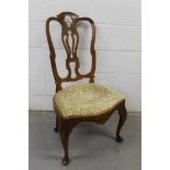 18th century Dutch elm side chair