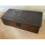 18th century oak bible box