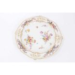 18th century Chelsea Derby porcelain plate