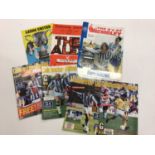 Football programmes good range of Colchester United home games mostly 1970s - later period plus othe