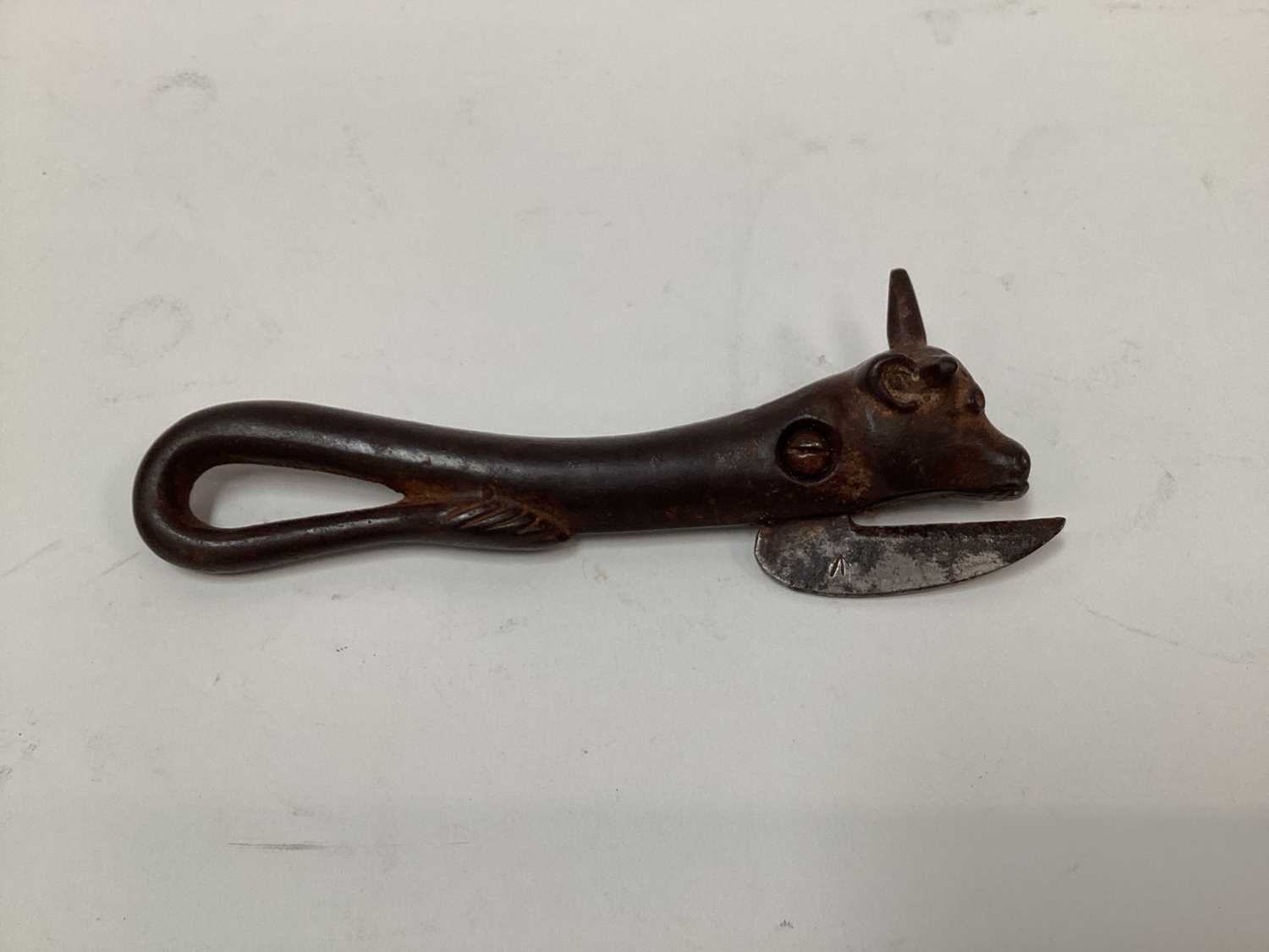 Bull tin opener and sundries