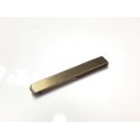 1960s 9ct gold tie clip