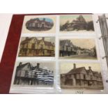 Postcards Colchester Collection in Album including historical buildings and landmarks, street scenes