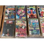 Marvel Comics mostly 80s to include The Defenders, Spider-man, Daredevil and others .Approximately 3