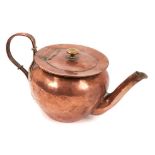 Keswick School of Industrial Arts copper teapot