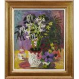 *Lucy Harwood (1893-1972) oil on canvas, Still life, signed verso, 61 x 51cm, framed. Provenance: Lo