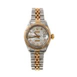 Rolex Oyster DateJust gold and stainless steel wristwatch