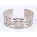 Georg Jensen silver cuff bangle