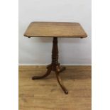 George III snap top wine table