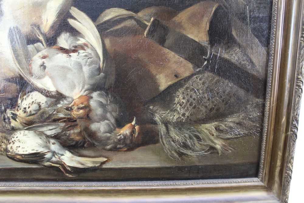 Eugene Henri Cauchois (1850-1911) oil on canvas - Still Life Dead Birds and Game, signed, 71cm x 91c - Bild 5 aus 24