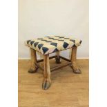 Unusual early 20th century stool