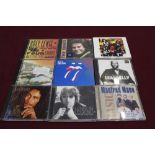 Two boxes of CD's including The Beatles (30 plus) Graham Bond, David Bowie, Led Zeppelin, John Mayal